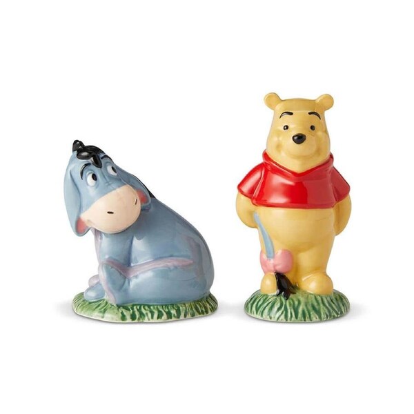 Disney Gifts Winnie the Pooh and Eeyore Salt and Pepper Shaker Set