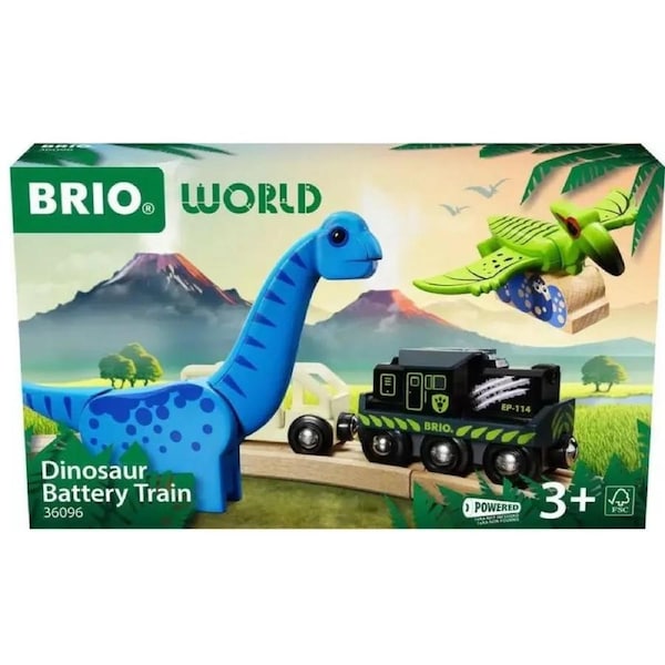 BRIO World - Dinosaur Battery Train