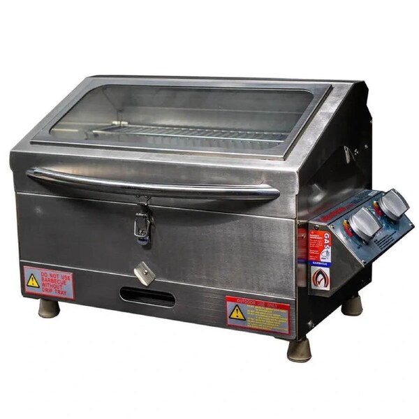 Galleymate 1100 - 316 Marine Grade Stainless Steel Boat Gas BBQ