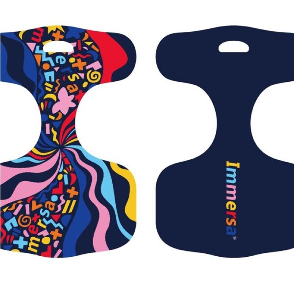 Immersa Small Kaleidocope Deluxe Pool Saddle Noodle Float