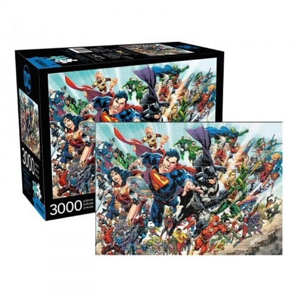 Aquarius DC Comics Cast 3000 Piece Jigsaw Puzzle