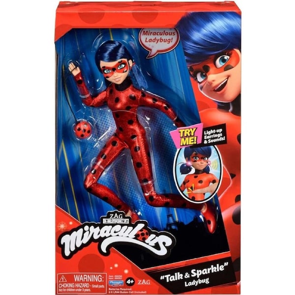 Miraculous Ladybug Talk and Sparkle Doll