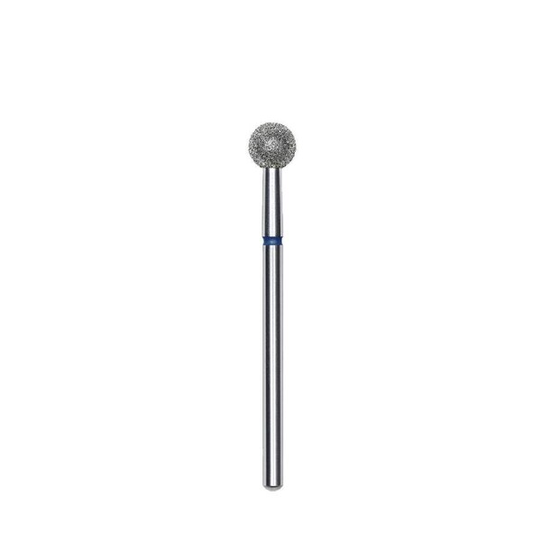 Nail Drill Bit 3/32" - Ball Diamond Head Diameter Cuticle Clean 5 mm - Blue
