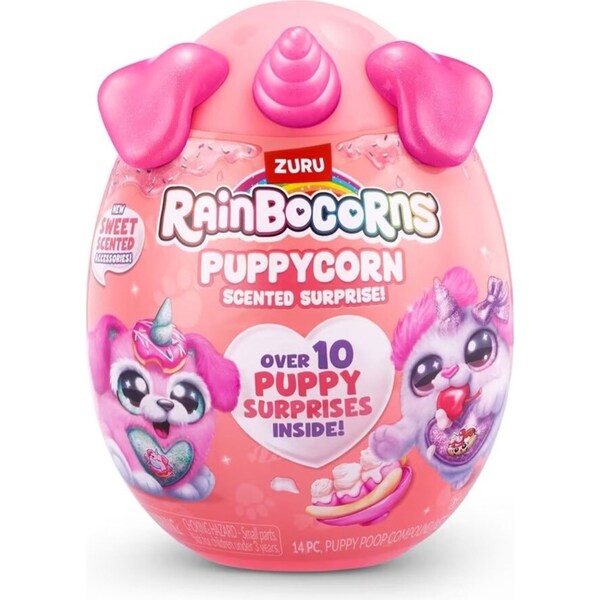 Zuru Rainbocorns Puppycorns Scented Surprise Mystery Capsule Assorted 3+