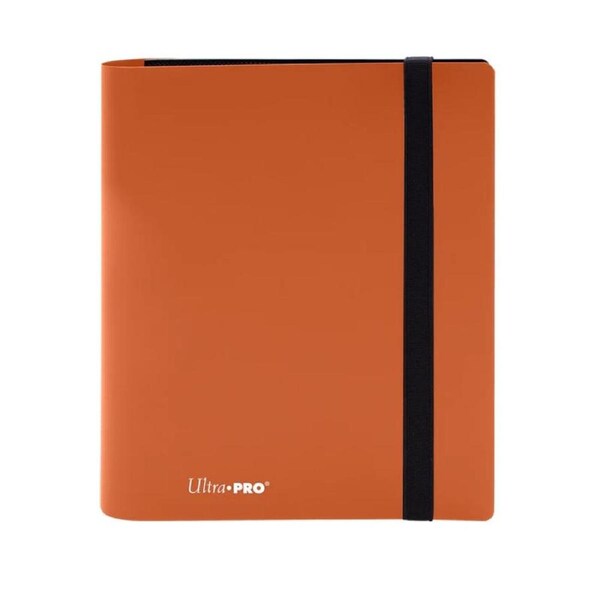 Ultra Pro Eclipse 4 Pocket Pro Binder (Pumpkin Orange)