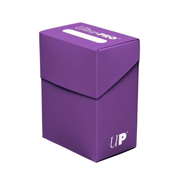 Ultra Pro Solid Colour Deck Box (Purple)