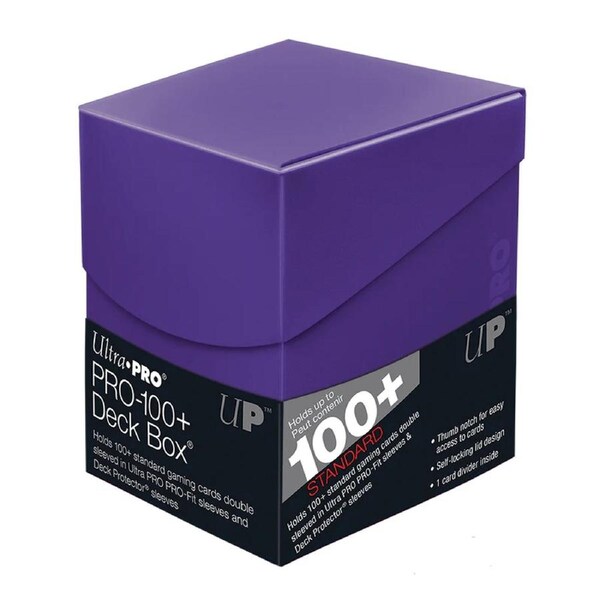 Ultra Pro Eclipse Pro 100+ Deck Box (Purple)