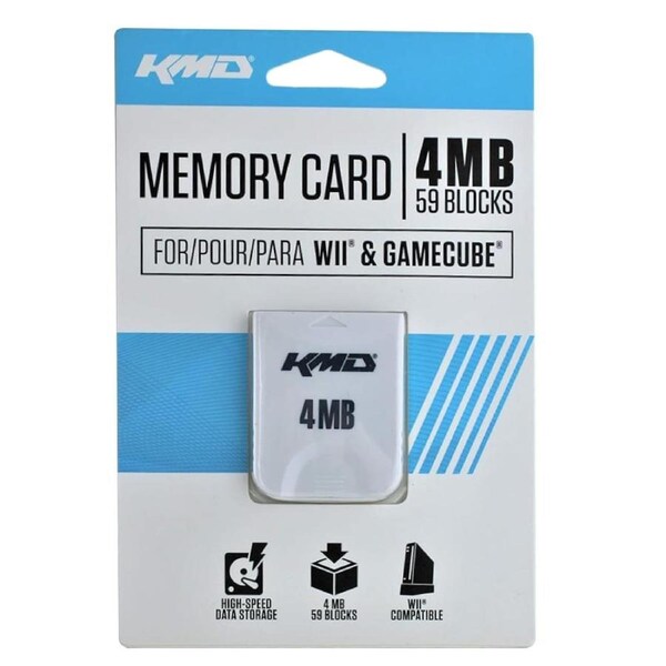 KMD 4MB Memory Card for Gamecube and Wii
