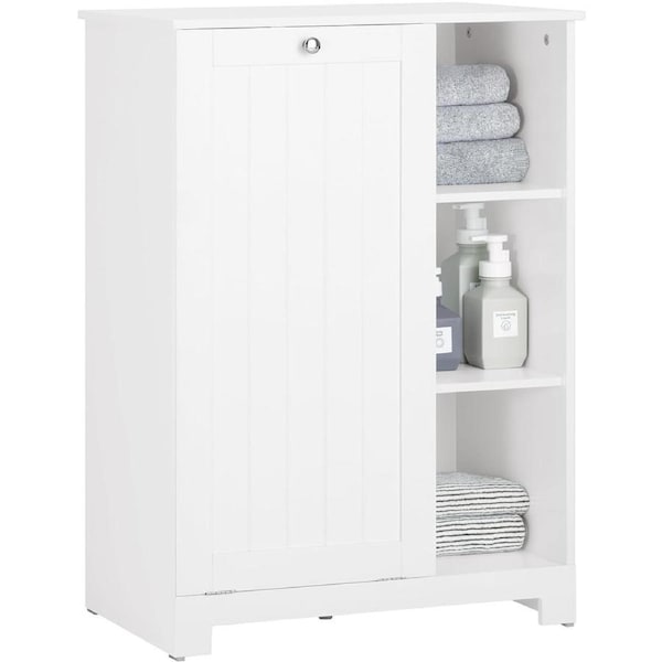 Bathroom Storage Cabinet with Laundry Basket
