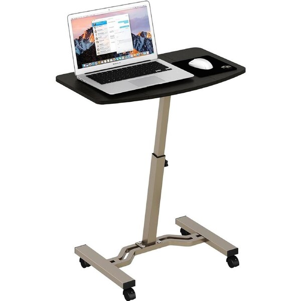 Adjustable Laptop Stand Cart - 28'' to 33'' Height