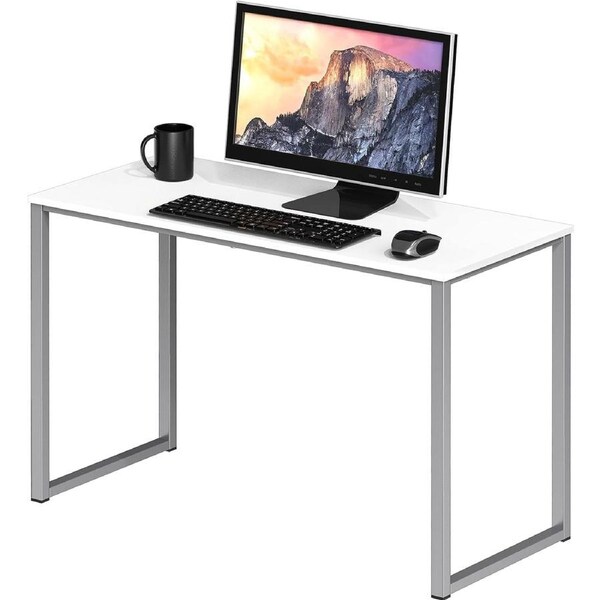 32 White Computer Desk for Home Office