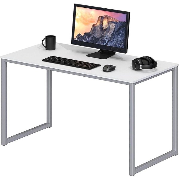 White Computer Desk for Home Office