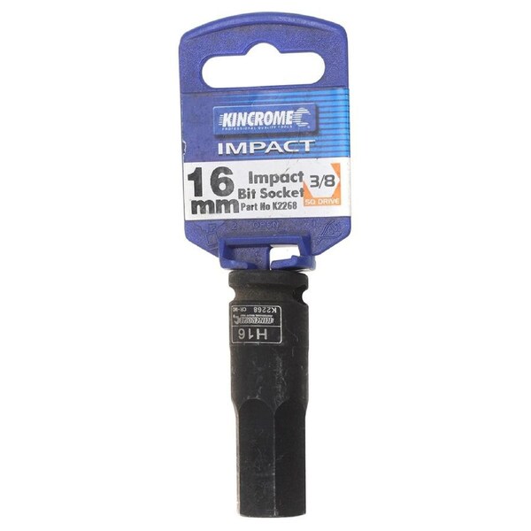 KINCROME&nbsp;3/8" Drive&nbsp;Impact Bit Socket&nbsp;- 16mm