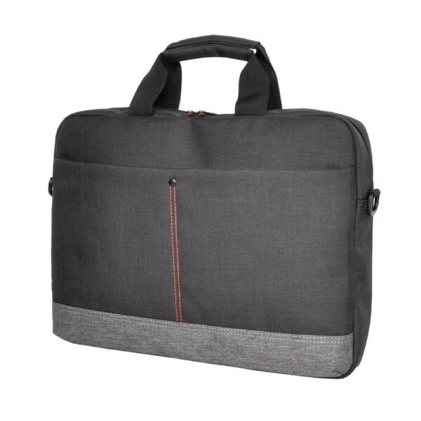 Oxhorn 10' 13.3' 14' 15.6' 16' Notebook back high-quality nylon fabric Top zip closure and padded compartment Shoulder strap nylon case Black+ Grey