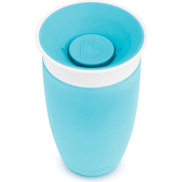 Munchkin 10oz/295ml Miracle 360deg Baby/Toddler Anti-Spill Sippy Cup Blue 12M+
