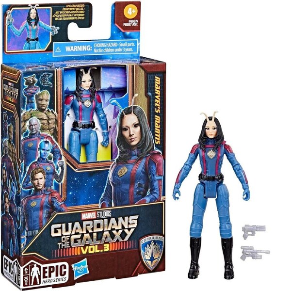Marvel Epic Hero Series Guardians of The Galaxy Vol.3 Mantis 4" Action Figure