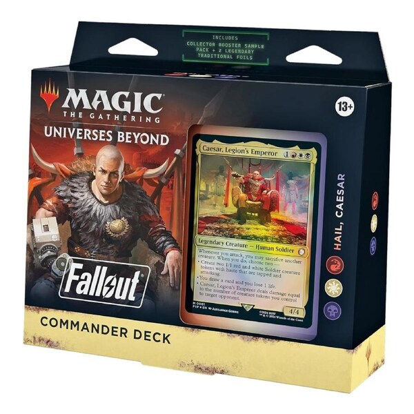 Magic The Gathering: Universes Beyond Fallout Commander Deck (Hail, Caesar)