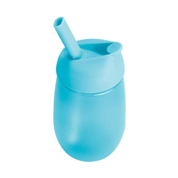 Munchkin 10oz/295ml Simple Clean Straw Anti-Spill Sippy Cup - Blue 12M+
