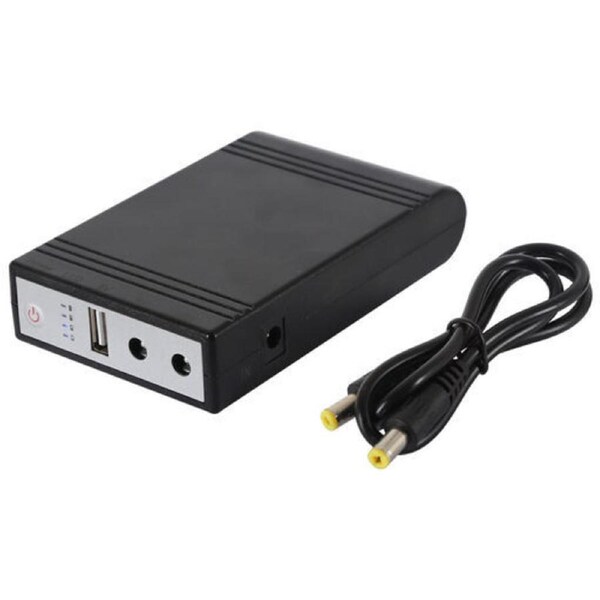 USB 5V, 9V & 12V Output Mini UPS Power Bank