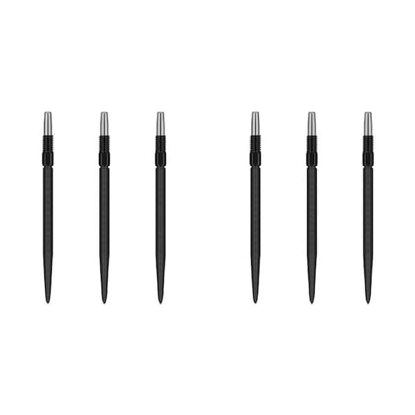 2x Target 35mm Swiss Nano Point Replacement Accessory For Darts SP Barrels Black