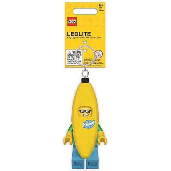 Lego Characters Kids Key Light LED Minifigure Keychain Keyring 6y+ Assorted