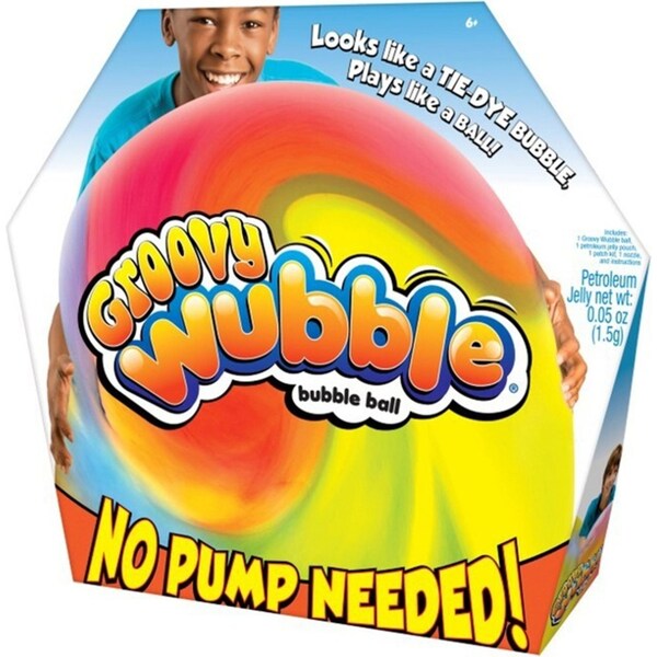 Hunter Leisure Groovy Wubble Bubble Ball Kids/Children Fun Play Toy Assorted 6y+