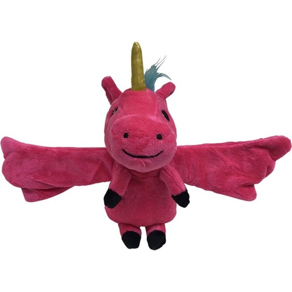 Love Ems Pink Unicorn Wearable Plush Toy Kids/Children Soft Animal Slap Band