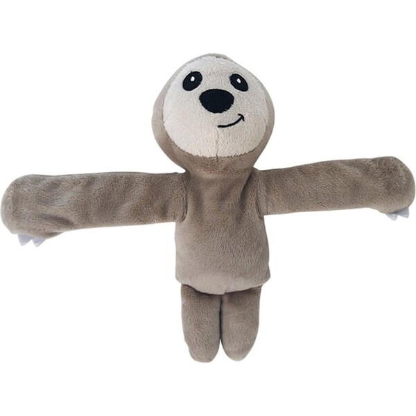 Love Ems Sloth Wearable Plush Slap Band Kids/Children Animal Fun Play Soft Toy