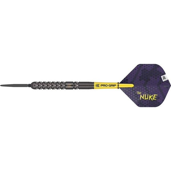 13pc Target Luke Littler 90% Steel Tip 22g Dart Barrels Sports Shafts/Flight Set