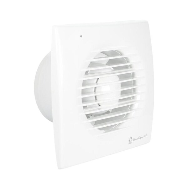 FANTECH DOM-100C - Extract Fan Ducted Wall Ceiling Mount 100mm - White
