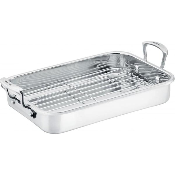 Scanpan Impact 42cm x 26cm Roasting Pan With Rack