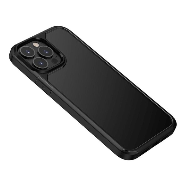 iPhone 13 Pro Compatible Case Cover Shockproof Transparent Clear-Black