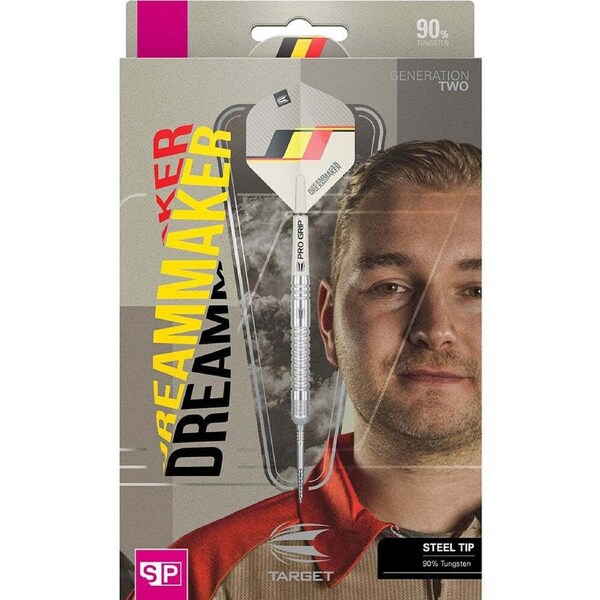 Target Dimitri Van Den Bergh 90% G2 SP Steel Tip Dart/Barrel/Flight/Shaft 23g