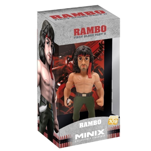 Minix Rambo First Blood Part II Rambo Bandana Figure