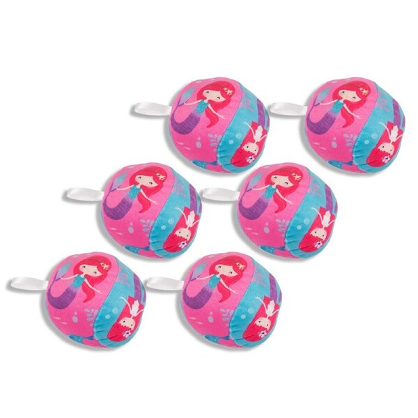 12x Hello Sunshine Soft Sewn Rattle Ball Kids/Children Play Interactive Toy Asst