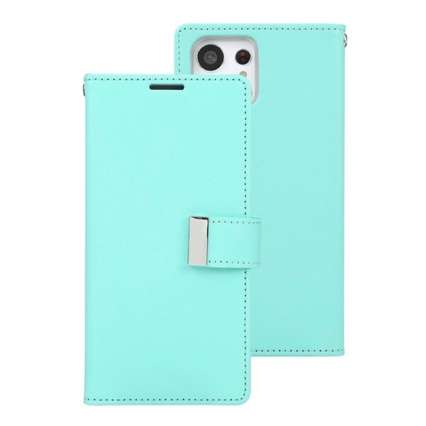 iPhone 12 Pro Max Compatible Case Cover With Mercury Rich Dairy-Mint