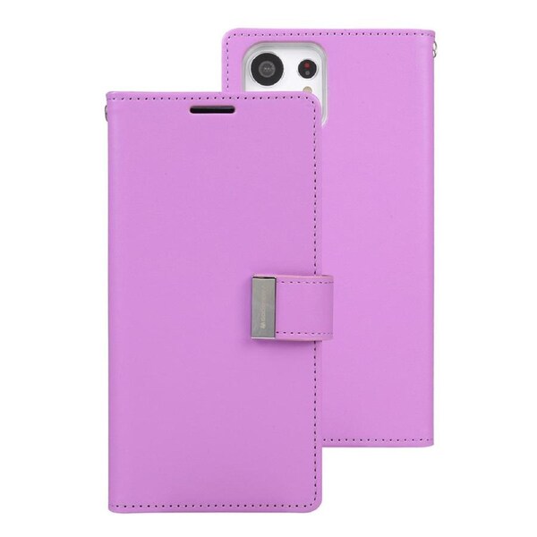 iPhone 12 Pro Max Compatible Case Cover With Mercury Rich Dairy-Purple