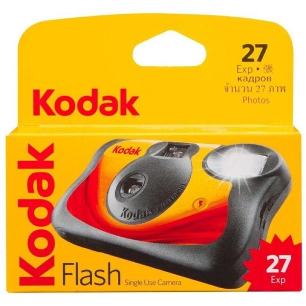 Kodak One Time Use Cameras Flash 27 Exposure