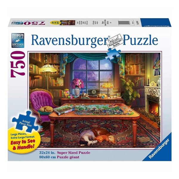 Ravensburger Puzzlers Place 750 Piece Large Format Jigsaw Puzzle
