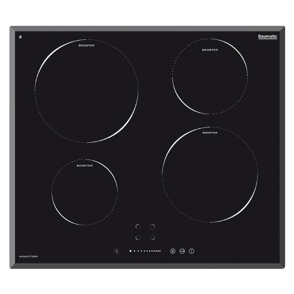 Baumatic 60cm 4 Zone Ceramic Induction Cooktop