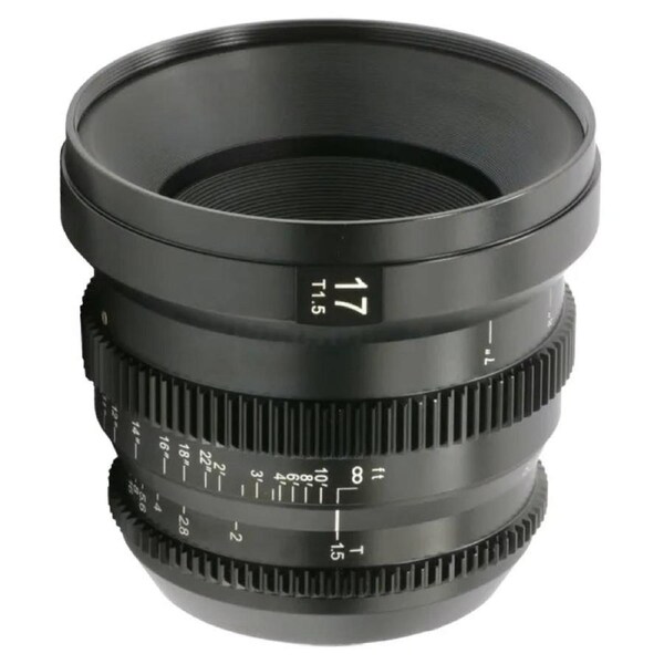 SLR Magic MicroPrime Cine 17mm T1.5 Camera Lens for Micro Four Thirds MFT Mount