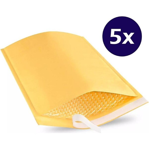 5/Pack Padded Envelopes A4 226mm x 381mm