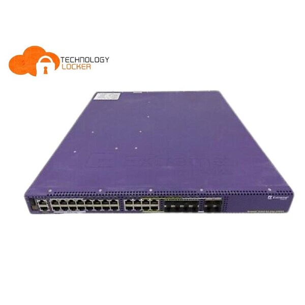 Extreme Networks Summit X460-G2-24P-10GE4-Base 24-Port Gigabit Switch Dual PSU