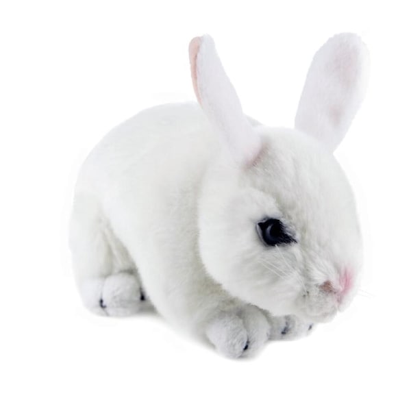 Bocchetta Plush Toys - Dutch Rabbit Bunny White - Cotton 24cm
