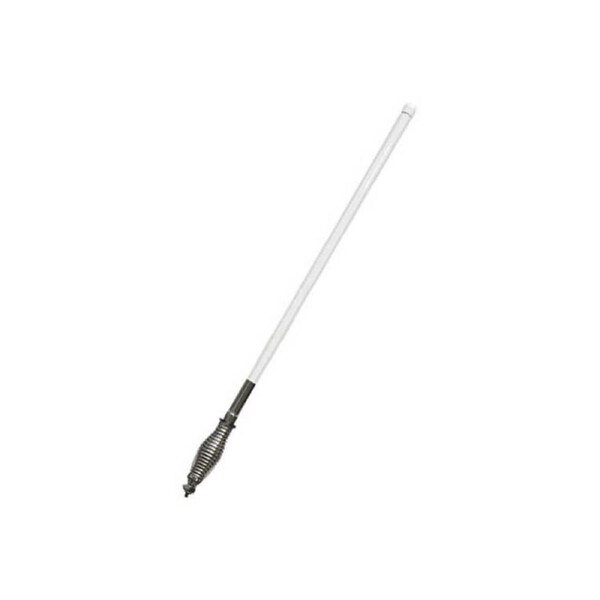 CEL-FI White Mobile Trucker Whip Antenna - Blackhawk 6/8dB
