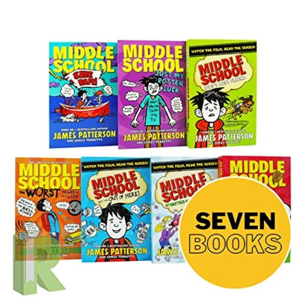 Middle School 7 Bk Set by James Patterson
