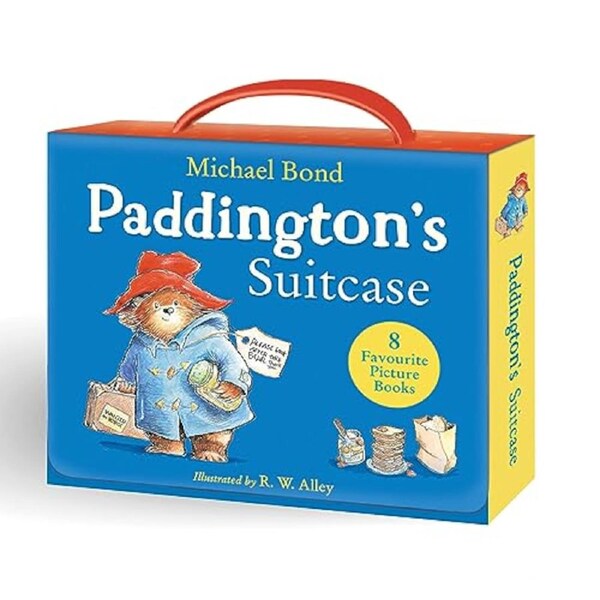 Michael Bond Paddington Suitcase 8 Bk Set