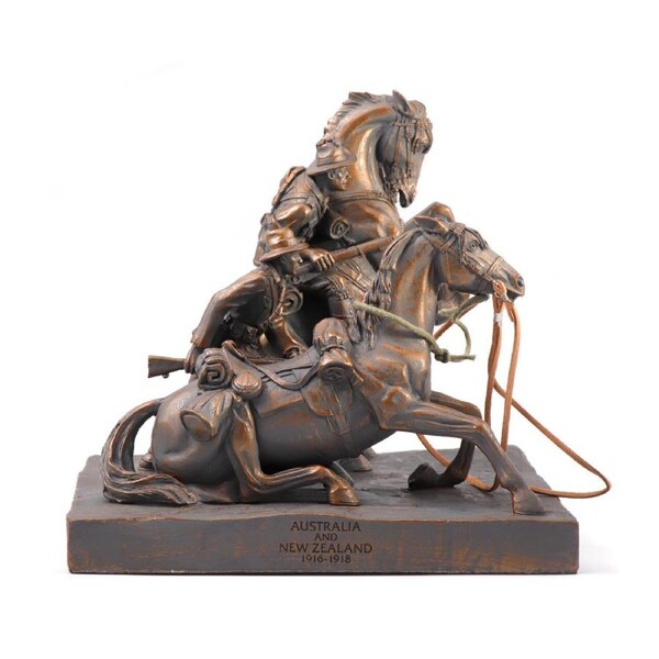 ANZAC Desert Mounted Corps Figurine MASTER CREATIONS