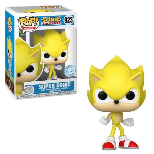 Funko Pop Sonic The Hedgehog Super Sonic #923 Vinyl Figure