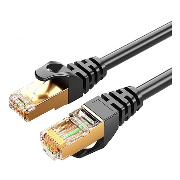 8Ware CAT8 Cable 0.5m (50cm) - Grey Color RJ45 Ethernet Network LAN UTP Patch Cord Snagless